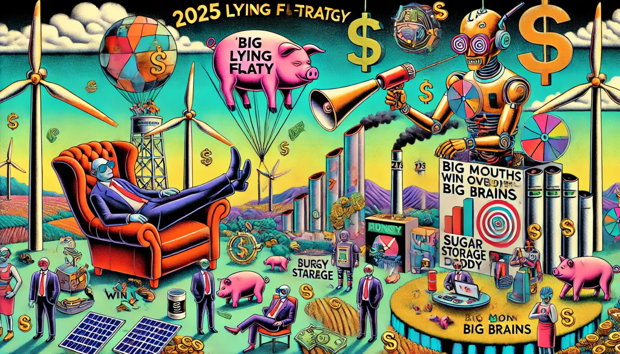 2025年如何在新能源業正確地躺平